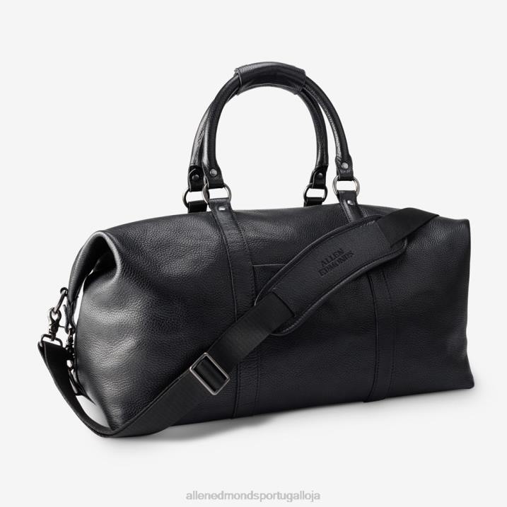 bolsa de couro 848L309 couro preto unissexAllen Edmonds