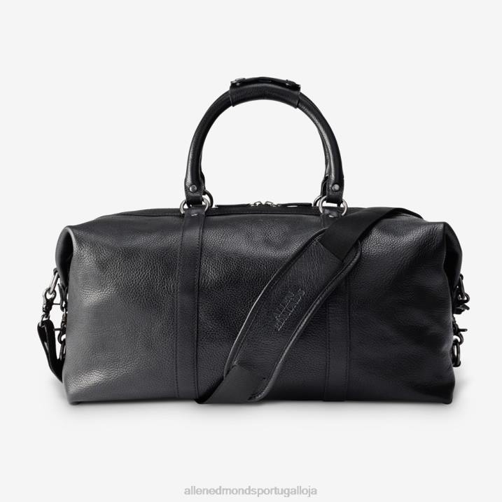 bolsa de couro 848L309 couro preto unissexAllen Edmonds