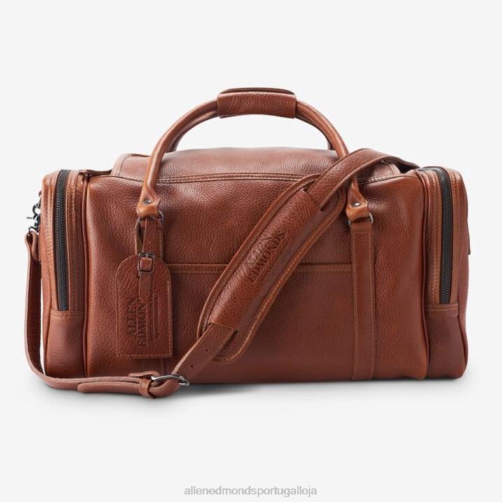 coleção de grãos americana - mochila com zíper meia lua 848L381 bronzeado unissexAllen Edmonds