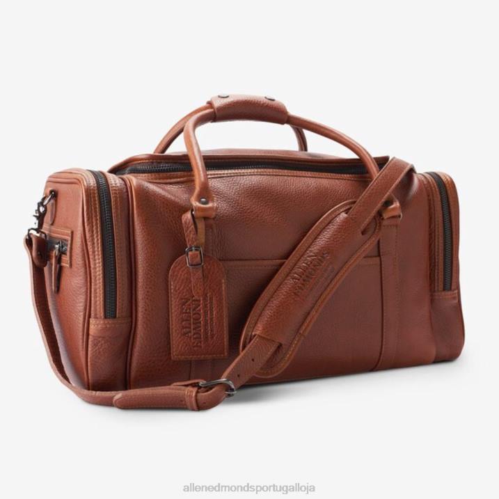 coleção de grãos americana - mochila com zíper meia lua 848L381 bronzeado unissexAllen Edmonds