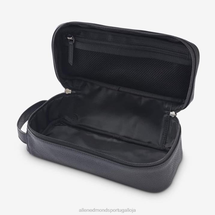 kit dopp de couro 848L615 preto unissexAllen Edmonds