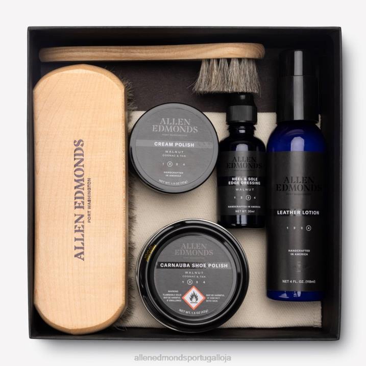 kit de cuidado de sapato 848L446 noz unissexAllen Edmonds