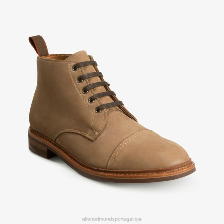 Bota biqueira à prova de intempéries Patton 848L132 bronzeado homensAllen Edmonds