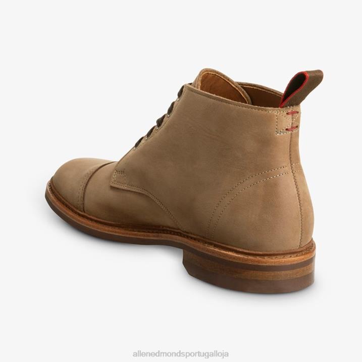 Bota biqueira à prova de intempéries Patton 848L132 bronzeado homensAllen Edmonds