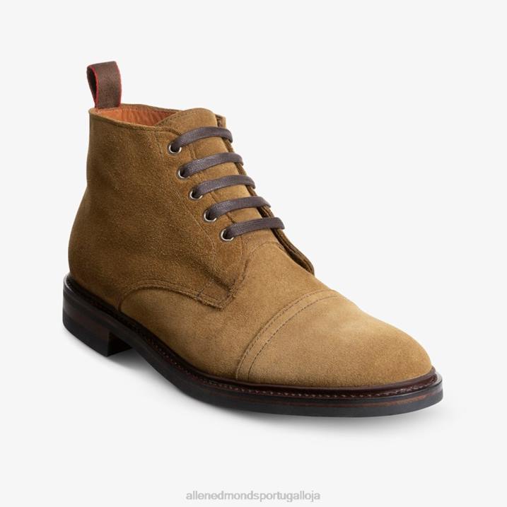 Bota biqueira à prova de intempéries Patton 848L468 alcaparra camurça homensAllen Edmonds