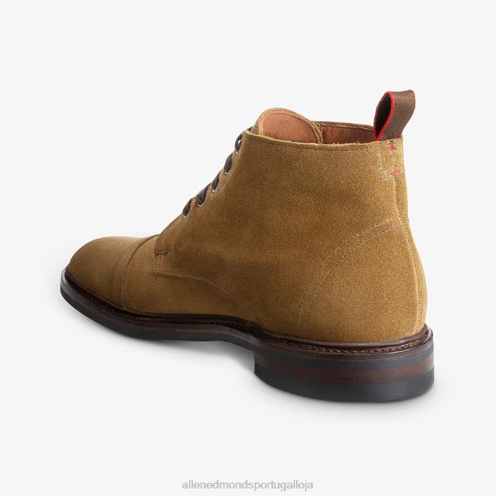 Bota biqueira à prova de intempéries Patton 848L468 alcaparra camurça homensAllen Edmonds