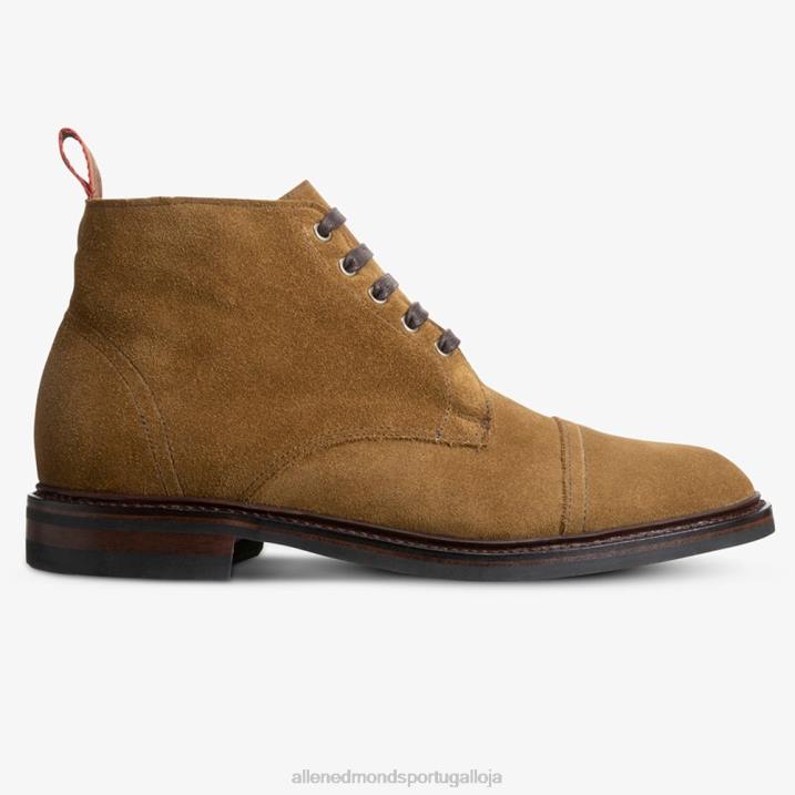 Bota biqueira à prova de intempéries Patton 848L468 alcaparra camurça homensAllen Edmonds