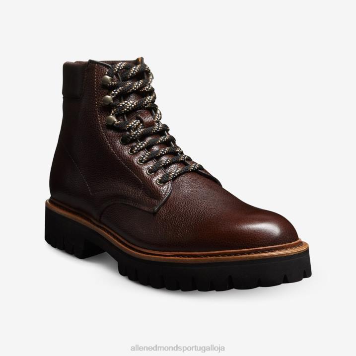 Higgins Mill bota de caminhada 848L139 couro de pimentão homensAllen Edmonds