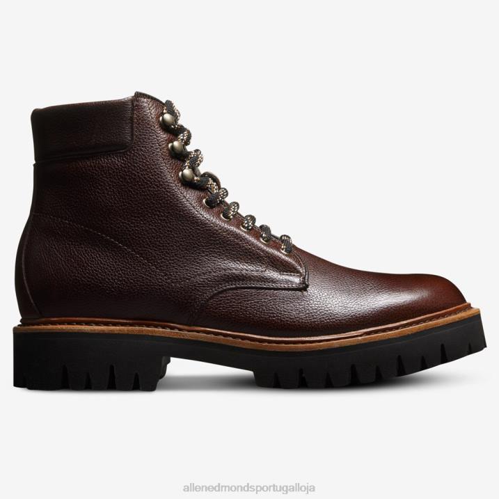 Higgins Mill bota de caminhada 848L139 couro de pimentão homensAllen Edmonds