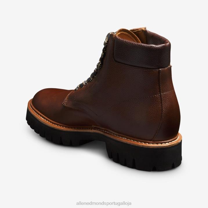 Higgins Mill bota de caminhada 848L476 couro bege homensAllen Edmonds