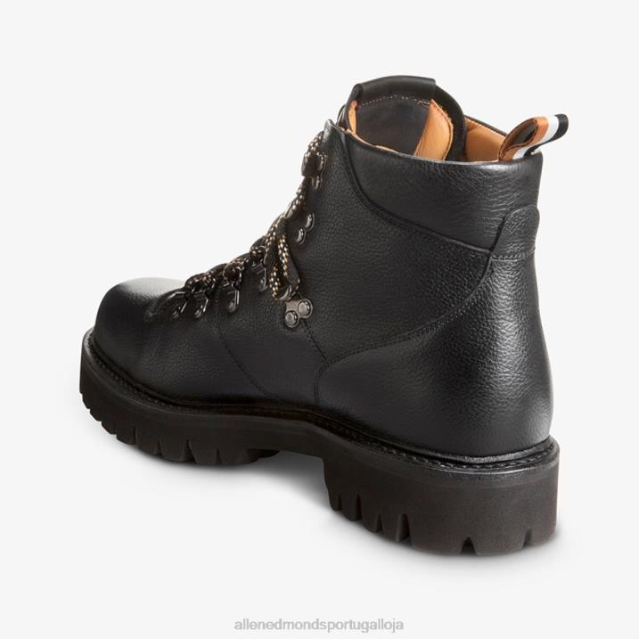 bota aspen hiker à prova de intempéries 848L392 grão preto homensAllen Edmonds