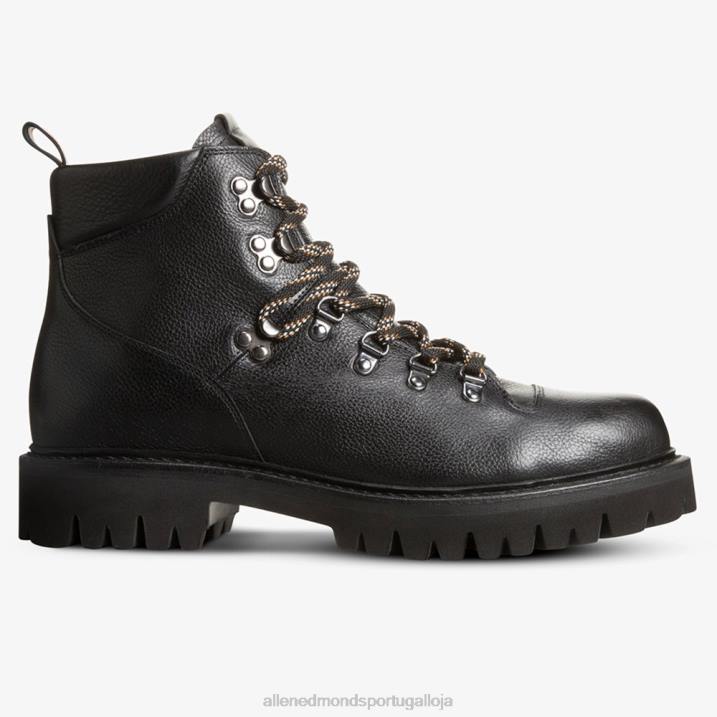 bota aspen hiker à prova de intempéries 848L392 grão preto homensAllen Edmonds