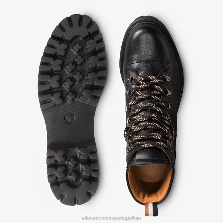 bota aspen hiker à prova de intempéries 848L392 grão preto homensAllen Edmonds