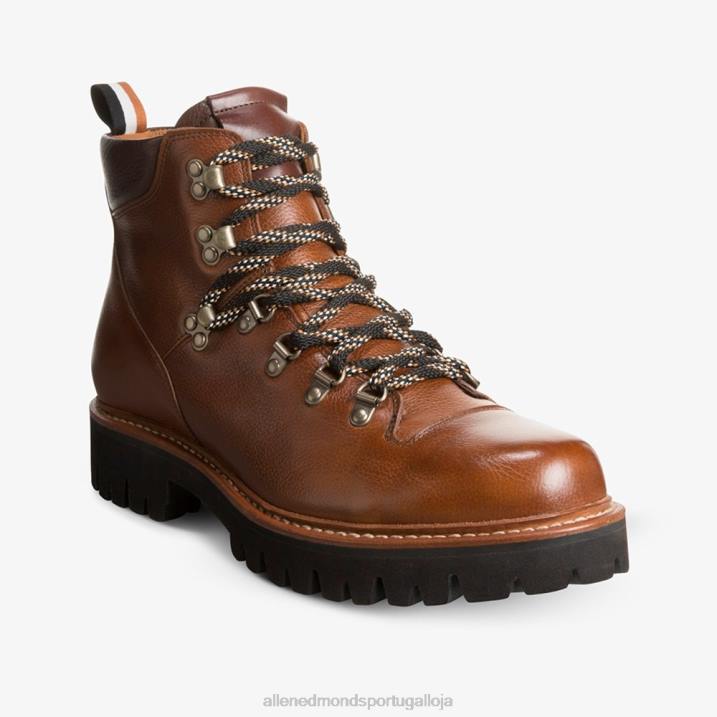 bota aspen hiker à prova de intempéries 848L74 grão castanho homensAllen Edmonds