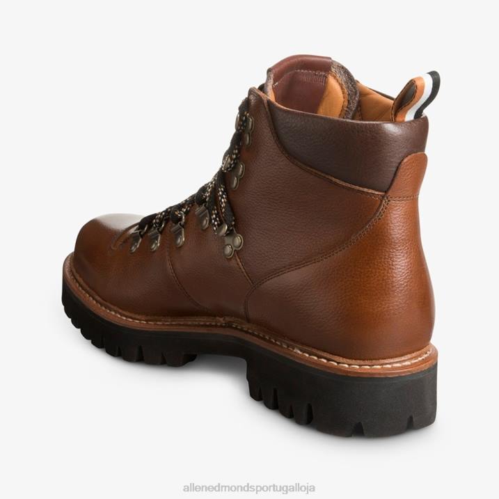 bota aspen hiker à prova de intempéries 848L74 grão castanho homensAllen Edmonds