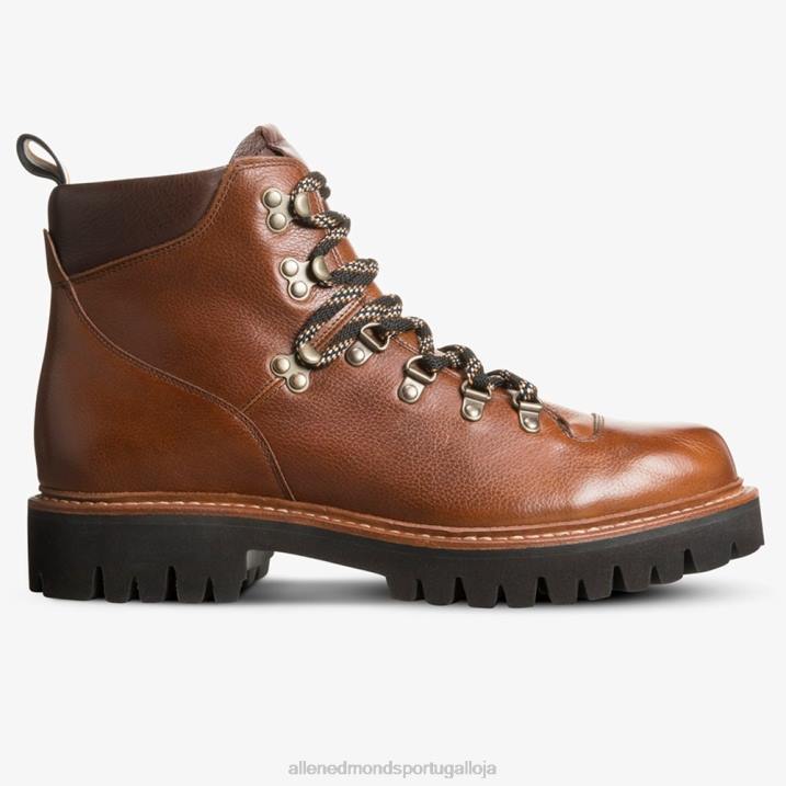 bota aspen hiker à prova de intempéries 848L74 grão castanho homensAllen Edmonds