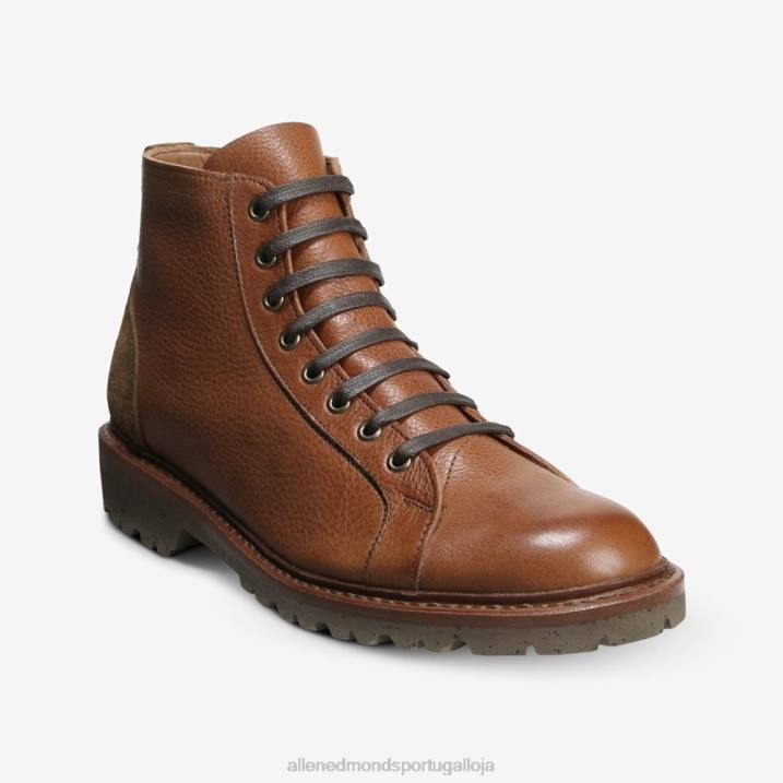 bota com cadarço discovery 848L123 conhaque homensAllen Edmonds