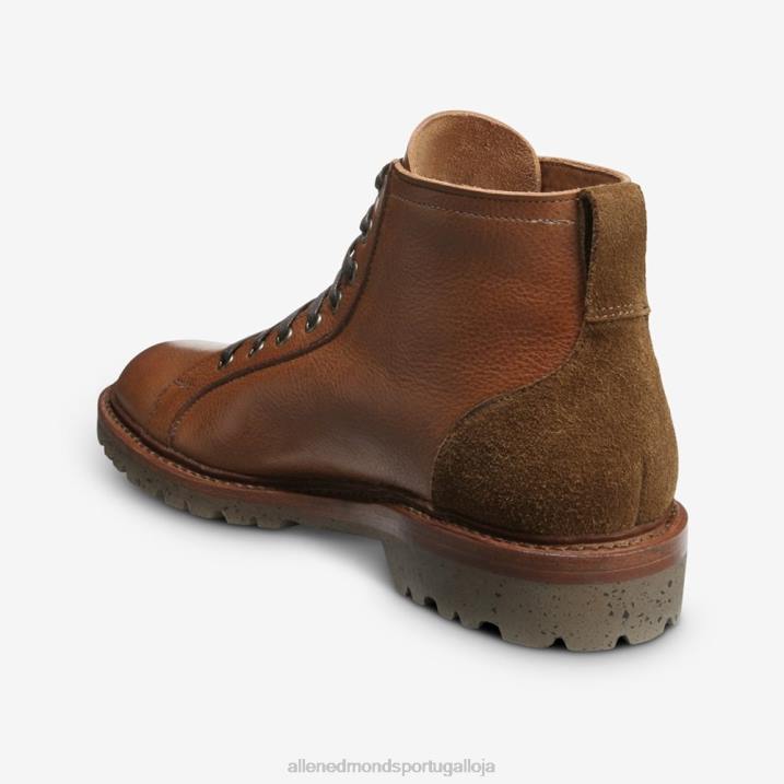 bota com cadarço discovery 848L123 conhaque homensAllen Edmonds