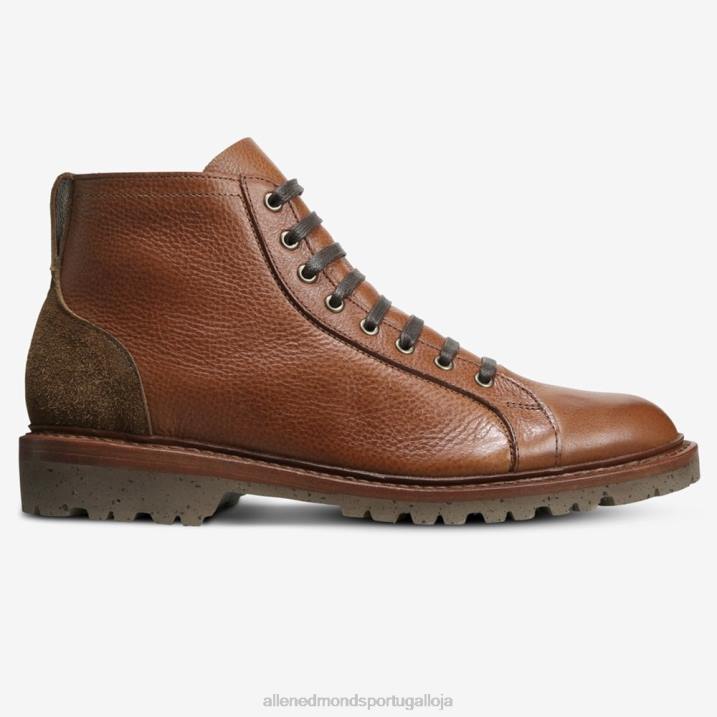 bota com cadarço discovery 848L123 conhaque homensAllen Edmonds