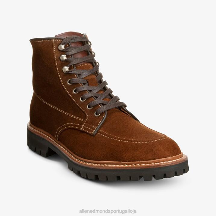 bota de canoa de camurça freeport à prova de intempéries 848L85 rapé marrom homensAllen Edmonds