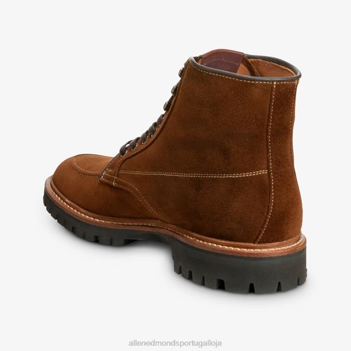 bota de canoa de camurça freeport à prova de intempéries 848L85 rapé marrom homensAllen Edmonds