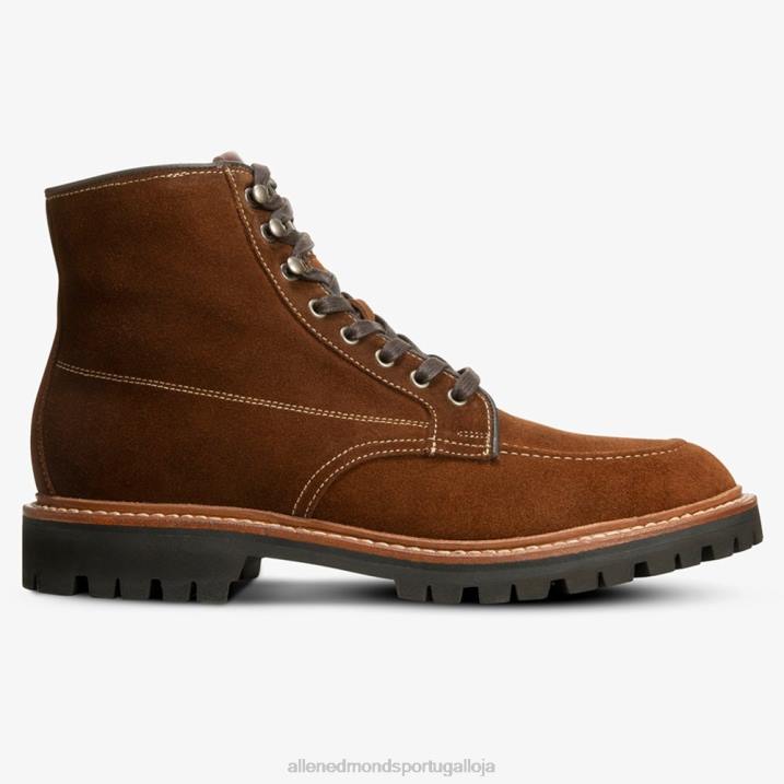 bota de canoa de camurça freeport à prova de intempéries 848L85 rapé marrom homensAllen Edmonds