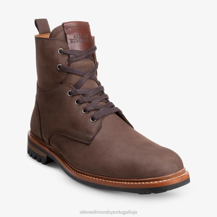 bota de combate à prova de intempéries chapman 848L405 camurça marrom homensAllen Edmonds