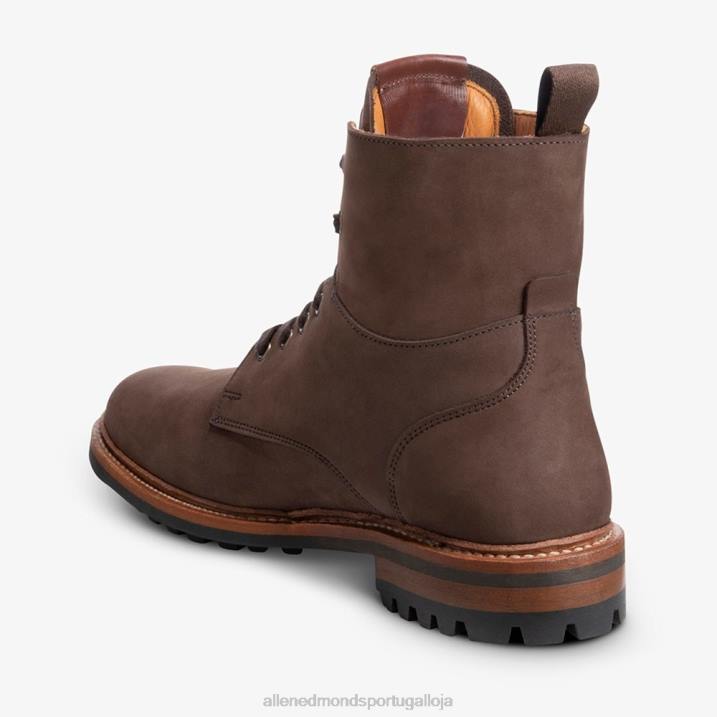 bota de combate à prova de intempéries chapman 848L405 camurça marrom homensAllen Edmonds