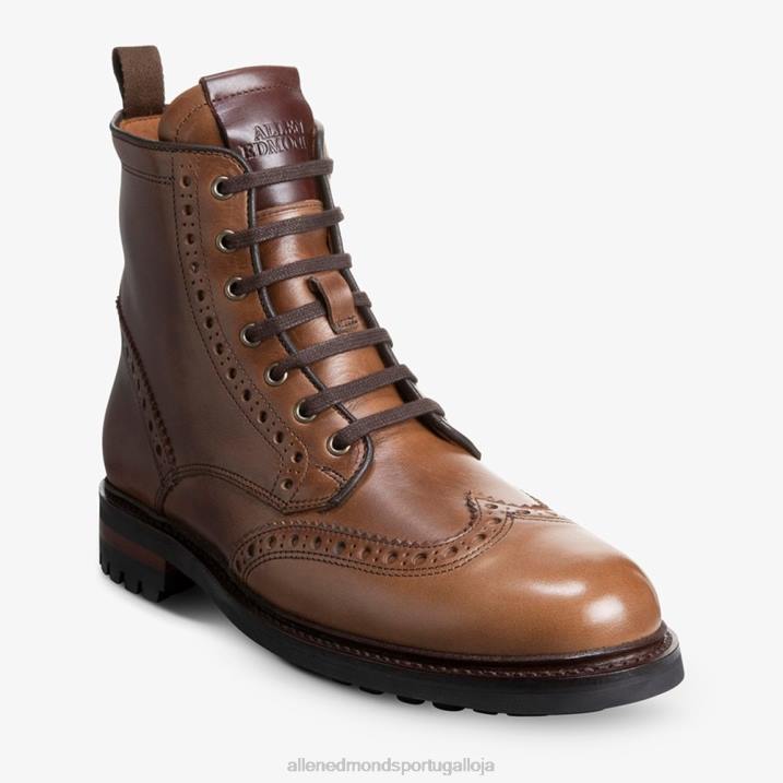 bota de ponta de asa à prova de intempéries chapman 848L136 natural homensAllen Edmonds