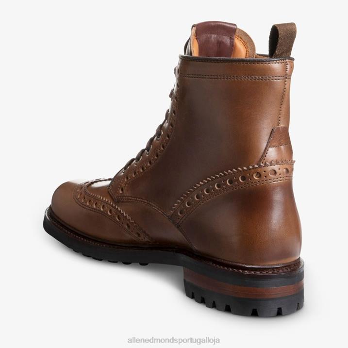 bota de ponta de asa à prova de intempéries chapman 848L136 natural homensAllen Edmonds