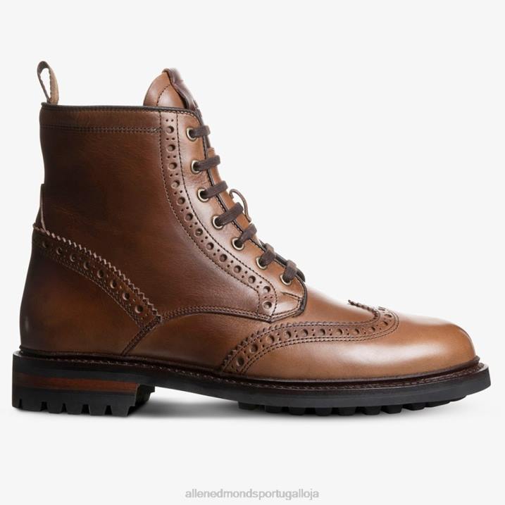 bota de ponta de asa à prova de intempéries chapman 848L136 natural homensAllen Edmonds