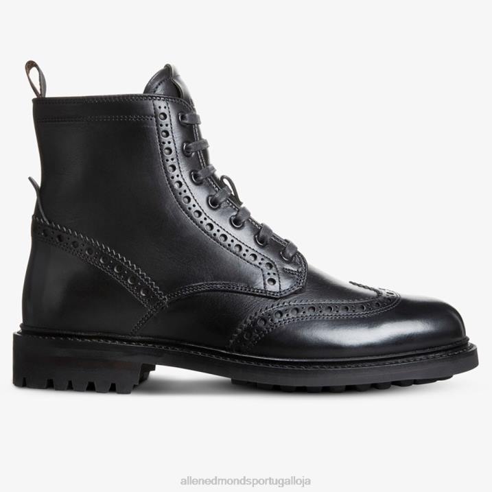 bota de ponta de asa à prova de intempéries chapman 848L472 preto homensAllen Edmonds