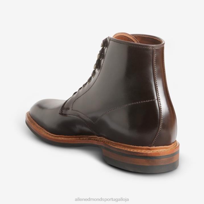 bota higgins mill com couro cordovan shell 848L290 cordovão marrom homensAllen Edmonds