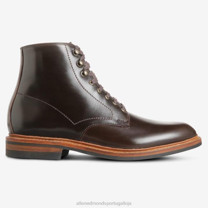 bota higgins mill com couro cordovan shell 848L290 cordovão marrom homensAllen Edmonds