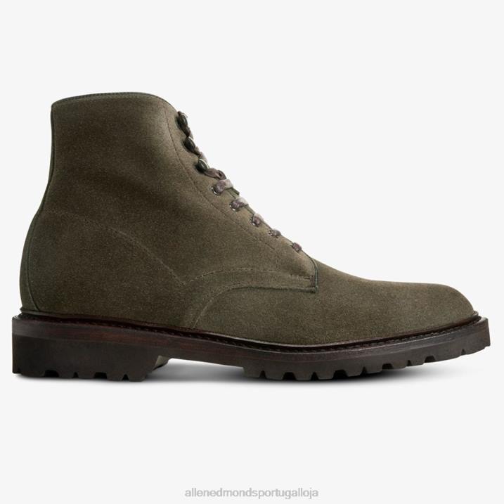 bota higgins mill com solado 848L135 loden homensAllen Edmonds