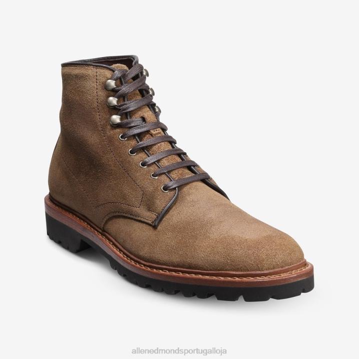 bota higgins mill com solado 848L470 camurça marrom claro homensAllen Edmonds