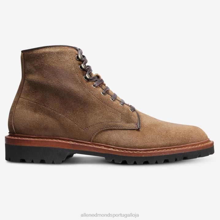 bota higgins mill com solado 848L470 camurça marrom claro homensAllen Edmonds