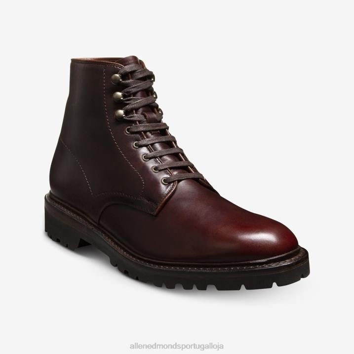 bota higgins mill à prova de intempéries com sola lug 848L261 Borgonha homensAllen Edmonds