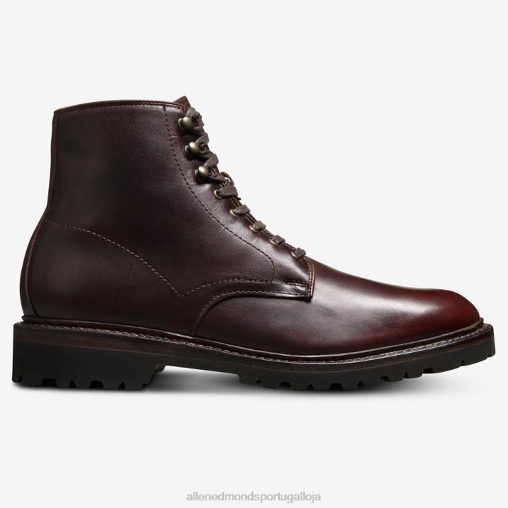 bota higgins mill à prova de intempéries com sola lug 848L261 Borgonha homensAllen Edmonds