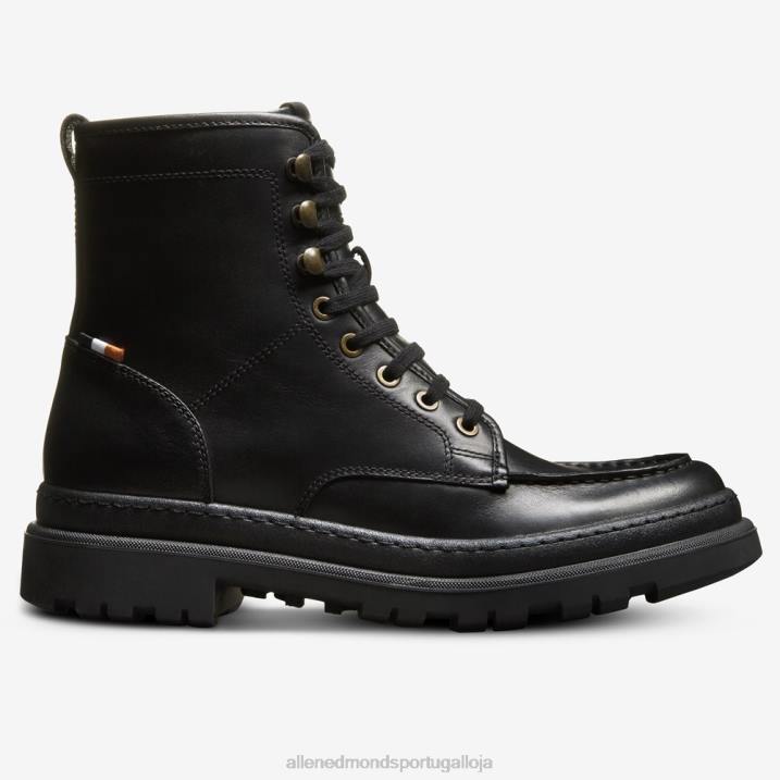 bota sawyer com cadarço e resistente a intempéries 848L419 preto homensAllen Edmonds