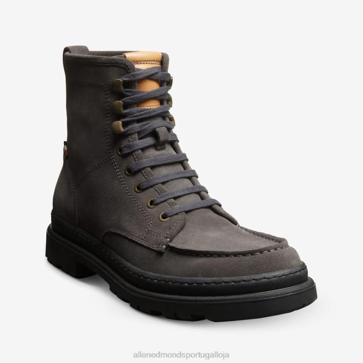 bota sawyer com cadarço e resistente a intempéries 848L91 camurça cinza homensAllen Edmonds