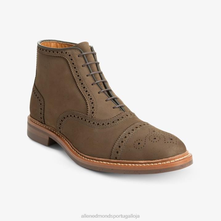 bota social hamilton oxford à prova de intempéries 848L343 nubuck marrom homensAllen Edmonds