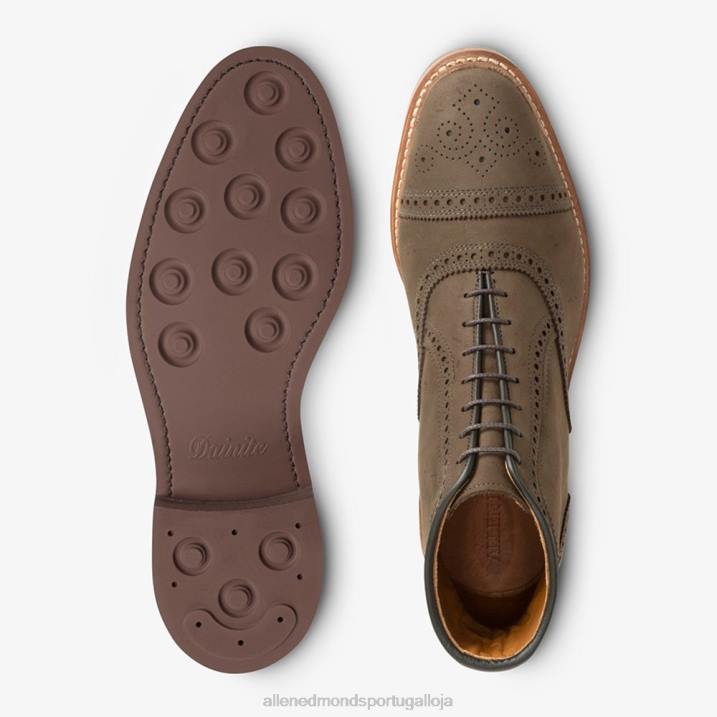 bota social hamilton oxford à prova de intempéries 848L343 nubuck marrom homensAllen Edmonds