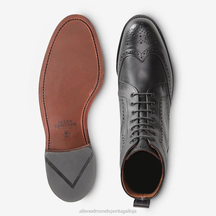 dalton bota tipo wingtip 848L142 preto homensAllen Edmonds