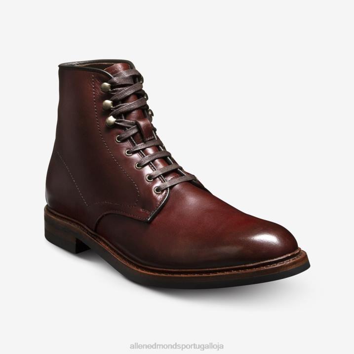 Higgins Mill bota à prova de intempéries 848L25 couro cromexcel pimentão homensAllen Edmonds