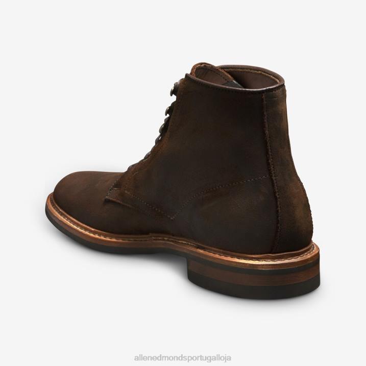 Higgins Mill bota à prova de intempéries 848L280 camurça encerada marrom homensAllen Edmonds