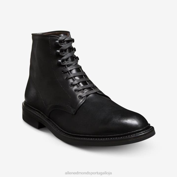 Higgins Mill bota à prova de intempéries 848L281 couro alemão preto homensAllen Edmonds