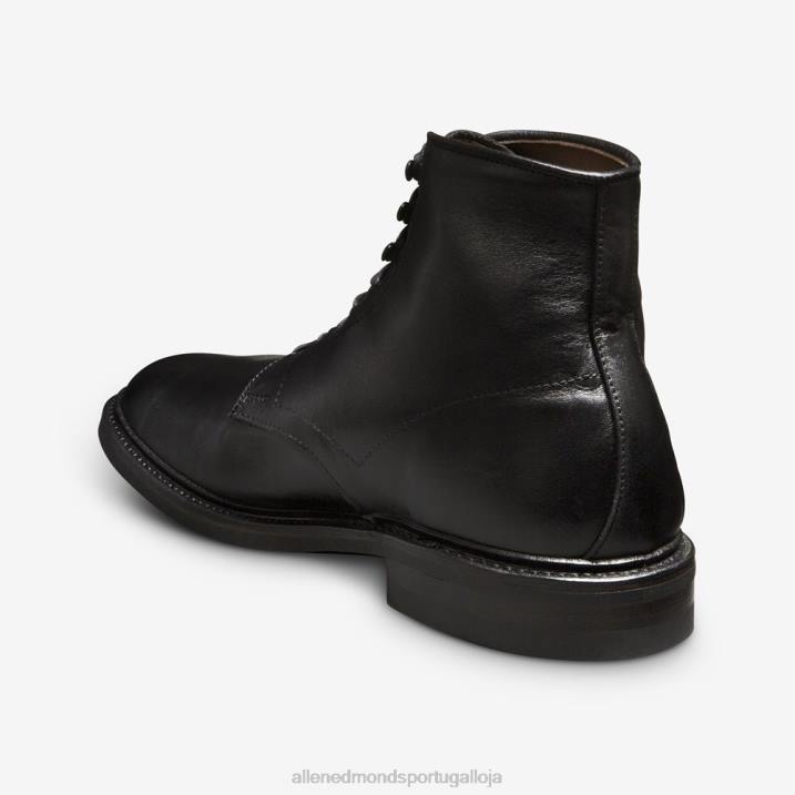 Higgins Mill bota à prova de intempéries 848L281 couro alemão preto homensAllen Edmonds