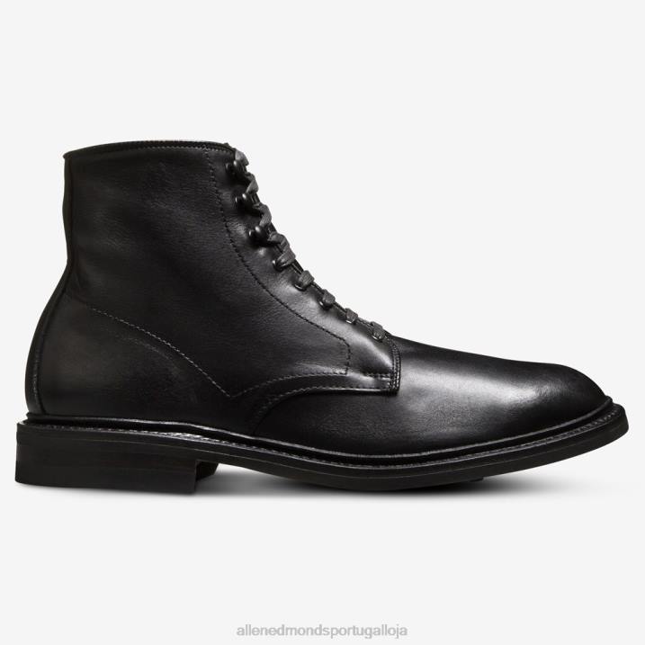 Higgins Mill bota à prova de intempéries 848L281 couro alemão preto homensAllen Edmonds