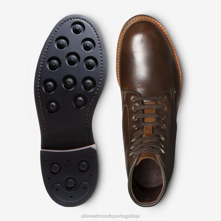 Higgins Mill bota à prova de intempéries 848L282 couro cromexcel marrom homensAllen Edmonds